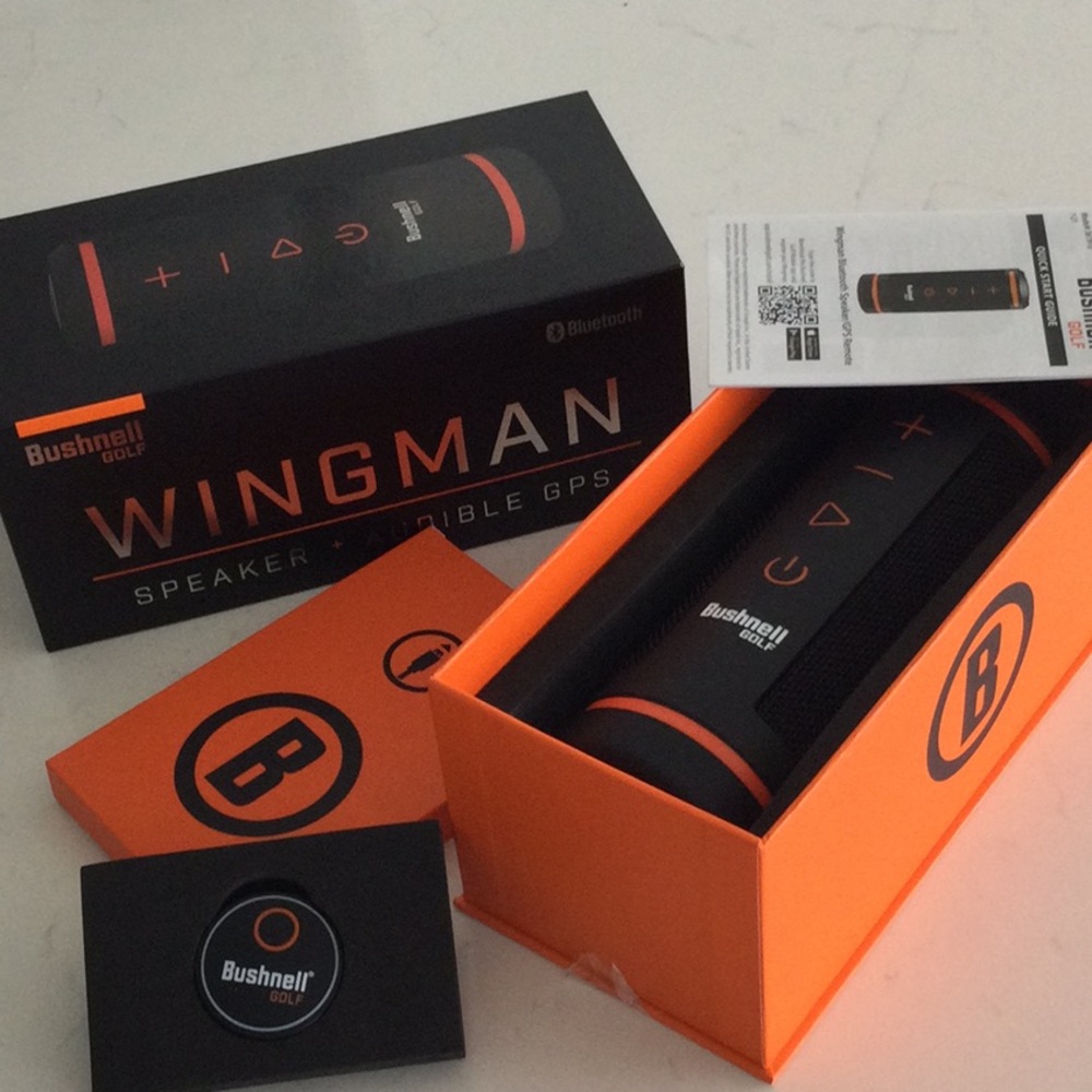 Bushnell golf Wingman speaker GPS